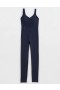  Aerie OFFLINE By Real Me Low Key Jumpsuit Gråblå