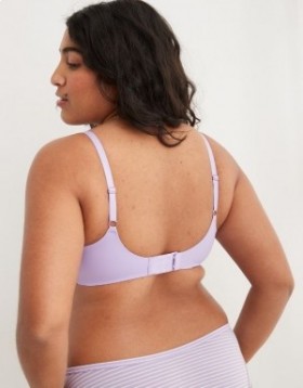  Aerie SMOOTHEZ Scooplette BH Lila Wash