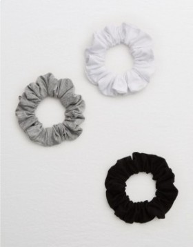  Aerie Scrunchies 3-pack hårtillbehör Flerfärgad