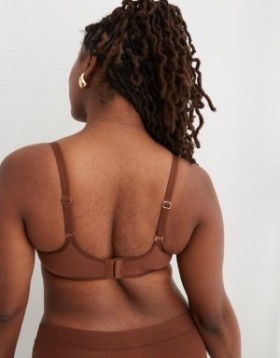  Aerie SMOOTHEZ Mesh ofodrad behå brun