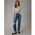  Aerie Cropped Ballet Wrap Cardigan Grå