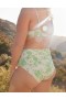  Aerie Bantlı Yüksek Bel Bikini Altı Yeşil