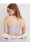  Aerie Superchill Seamless Top Sütyen Lavanta