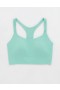  Aerie OFFLINE Real Me Hold Up! Taraklı Spor Sütyenleri Turkuaz