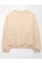 Aerie Funday Grafik Sweatshirt Kahverengi