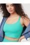 Aerie OFFLINE By The Hugger Longline Spor Sütyenleri Turkuaz