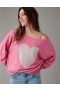  Aerie Whoa So Soft Bale Yaka Kazak Pembe