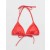  Aerie Crinkle String Üçgen Bikini Üstü Kırmızı