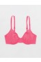  Sujetadores sin forro de microfibra SMOOTHEZ de Aerie, color naranja coral