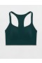  Sujetador deportivo con espalda cruzada Aerie OFFLINE de Real Me Hold Up! en color verde oscuro
