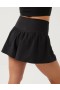  Shorts fluidos cruzados Aerie OFFLINE de Real Me en color negro