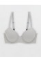  Sujetadores con relleno ligero y cobertura total Aerie SMOOTHEZ en color gris
