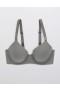 Sujetadores con relleno ligero y cobertura total Aerie SMOOTHEZ en color gris
