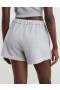  Pantalones cortos de cintura alta Restart de Aerie en gris