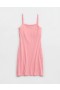  Vestido mini rosa Aerie Tank