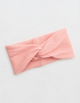  Accesorio para el cabello Aerie Shine Crinkle Swim en color rosa