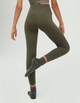  Leggings de cintura alta Aerie OFFLINE By Real Me en color verde oliva