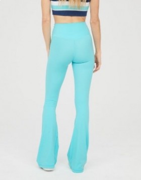  Leggings acampanados cruzados de cintura alta Aerie OFFLINE By Real Me en color azul