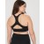  Sujetador deportivo festoneado Aerie OFFLINE de Real Me Hold Up! en color negro