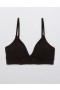  حمالات صدر Aerie Slick Chicks Adaptive Lounge مزودة بشريط فيلكرو أسود