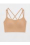  حمالة صدر رياضية باللون البيج من Aerie OFFLINE من Real Me Hold Up!