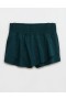  شورت Aerie OFFLINE من High Rise Hot Stuff باللون الأخضر الداكن