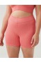  شورت ركوب الدراجات Aerie OFFLINE من Seamless V-Front مقاس 5 بوصات بلون مرجاني