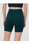  شورت ركوب الدراجات Aerie OFFLINE من Seamless V-Front مقاس 5 بوصات باللون الأخضر الداكن