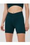  شورت ركوب الدراجات Aerie OFFLINE من Seamless V-Front مقاس 5 بوصات باللون الأخضر الداكن