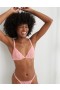  حمالات صدر Aerie Show Off Daisy Lacelette باللون الوردي