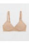  حمالة صدر Aerie Sunnie اللاسلكية Push Up Bloom Lace باللون البيج