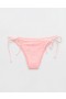  بيكيني سفلي من Aerie Eyelet Cheekiest Tie باللون الوردي