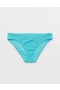  بيكيني Aerie Shine Crinkle Full Coverage باللون الأزرق