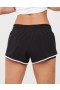  شورت Aerie OFFLINE من Low Rise Hot Stuff باللون الأسود