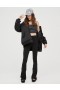  بنطال ضيق Aerie OFFLINE من Real Me Xtracut باللون الأسود