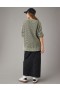  بلوفر Aerie Long Weekend Crewneck باللون الأخضر الزيتوني