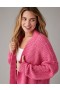  كارديجان وافل من Aerie Whoa So Cozy باللون الوردي