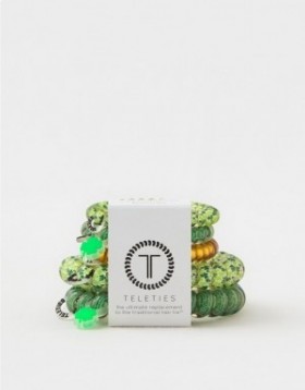  مجموعة ربطات الشعر من Aerie St. Patty's Day Teleties وإكسسوارات الشعر باللون الأخضر