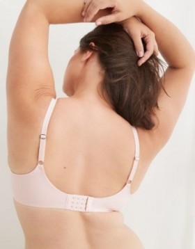 حمالات صدر Aerie Sunnie Demi Push Up باللون الوردي