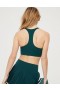  Aerie OFFLINE od Real Me Hold Up! Sportovní podprsenky Racerback Deep Green