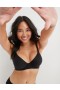  Aerie SMOOTHEZ Pull On Push Up Bras Černá