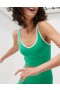 Sportovní podprsenky Aerie OFFLINE od Real Me Low Key Longline Green