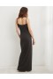  Šaty Aerie Bodycon Maxi Šedé