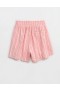  Aerie Pool-To-Party Linen Edition šortky Coral s vysokým pasem