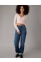  Aerie Cropped Ballet Wrap Cardigan Pink