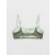  Aerie Eyelet Straight Scoop Bikini Top Olive