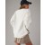  Aerie Whoa So Cozy Vaflový Pulovr Světle Šedý