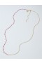  Aerie Multi Facetteret Bead Belly Chain smykker Pink