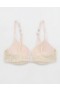  Aerie Sunnie Demi Push Up Bloom Lace Strappy BH'er lysegul