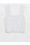 Aerie SMOOTHEZ Cami BH med firkantet hals Hvid